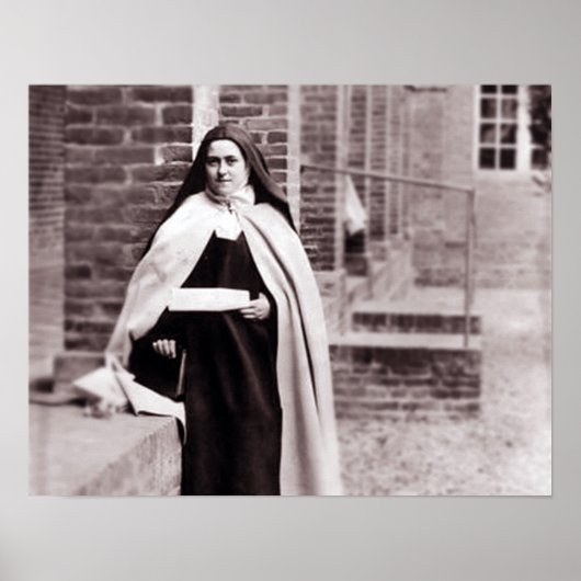 Poster Saint-Thérèse de Lisieux. (Devant)
