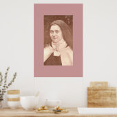Poster Saint-Thérèse de Lisieux (Cuisine)