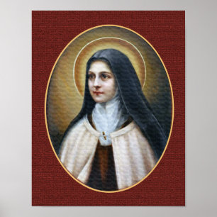 Poster Saint-Thérèse de Lisieux Portrait