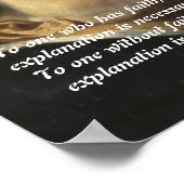 Poster Saint Thomas Aquinas Quota On Faith (Coin)