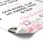 Poster Saint Vache Je suis un premier anniversaire Jalon  (Coin)