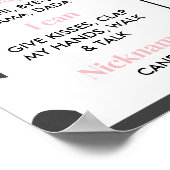 Poster Saint Vache Je suis un premier anniversaire Jalon  (Coin)