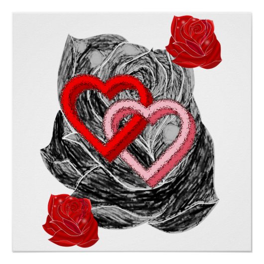 Poster Saint-Valentin (Devant)