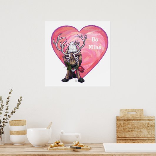 Poster Saint Valentin (Cuisine)