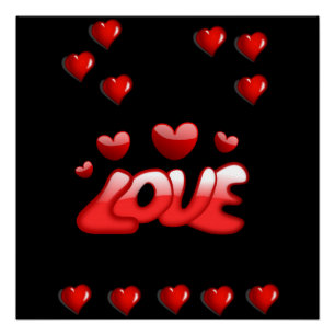 Poster Saint-Valentin