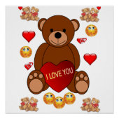 Poster Saint-Valentin (Devant)