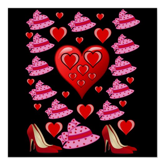 Poster Saint-Valentin (Devant)