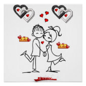 Poster Saint-Valentin (Devant)