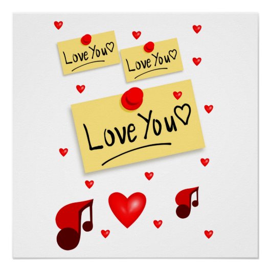 Poster Saint-Valentin (Devant)