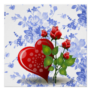 Poster Saint-Valentin