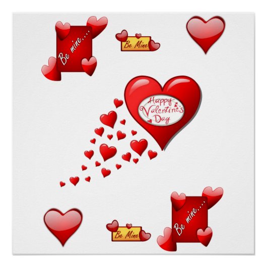 Poster Saint-Valentin (Devant)