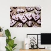 Poster Saint Valentin (Bureau à domicile)