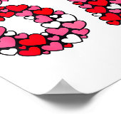 Poster Saint-Valentin 67 Meme Rempli De Cœurs Drôle S (Coin)