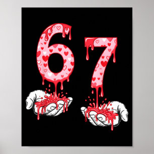Poster Saint-Valentin 67 Meme Six Sept 6 7 Cœur De La Sai
