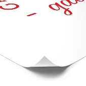 Poster Saint-Valentin de Galentine bestie coquette (Coin)