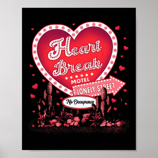 Poster Saint-Valentin de rupture  (Devant)
