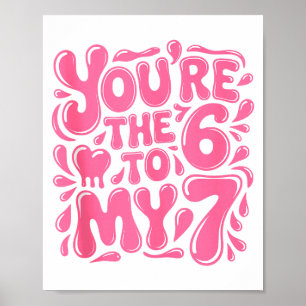 Poster Saint Valentin drôle 67 Meme Couples Vous êtes le