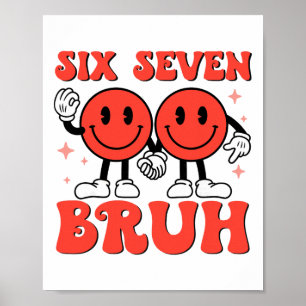 Poster Saint-Valentin Drôle 67 Meme Six Sept 6 7 Valent