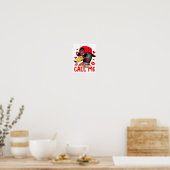 Poster Saint Valentin drôle Appelez-Moi Chasse au Canard (Cuisine)