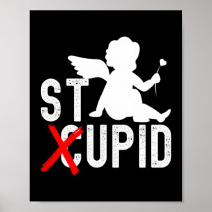 Poster Saint Valentin drôle Cud est étudiant Premium