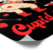 Poster Saint Valentin Drôle Devine quoi Cupidon Fessier C (Coin)