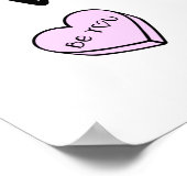 Poster Saint Valentin Enseignant de première année amour (Coin)