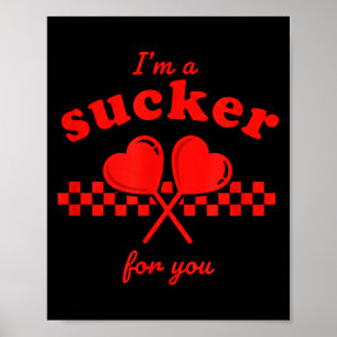 Poster Saint-Valentin Je Suis Une Poire Pour Vous Cœur De