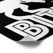 Poster Saint-Valentin Love Bites Dinosaure  (Coin)