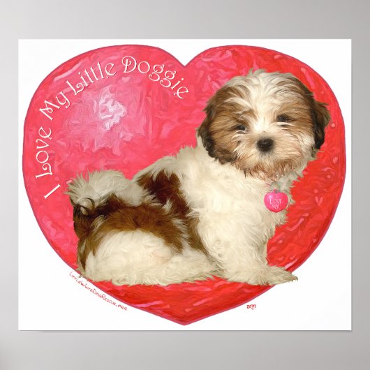 Poster Saint-Valentin pour Shih Tzu (Devant)