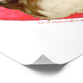 Poster Saint-Valentin pour Shih Tzu (Coin)