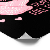 Poster Saint-Valentin Quoi que vous fassiez Ne Tombez Pas (Coin)