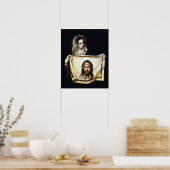 Poster Saint Veronica Veil Saint visage Carroude 01 Poste (Cuisine)