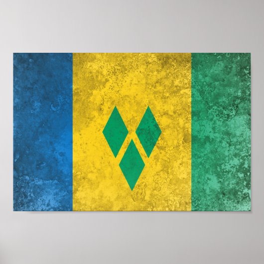 Poster Saint-Vincent-et-les Grenadines (Devant)
