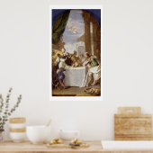 Poster Saint Vincent Ferrer accomplissant un miracle (Cuisine)