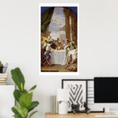 Poster Saint Vincent Ferrer accomplissant un miracle (Bureau à domicile)