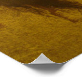 Poster Saint visage de Jésus Christ / Voile de Veronica (Coin)