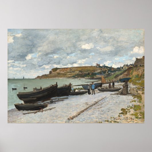 Poster Sainte-Adresse - Claude Monet Fine Art (Devant)