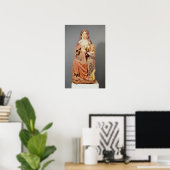 Poster Sainte-Anne, la Vierge et l'Enfant, (Bureau à domicile)