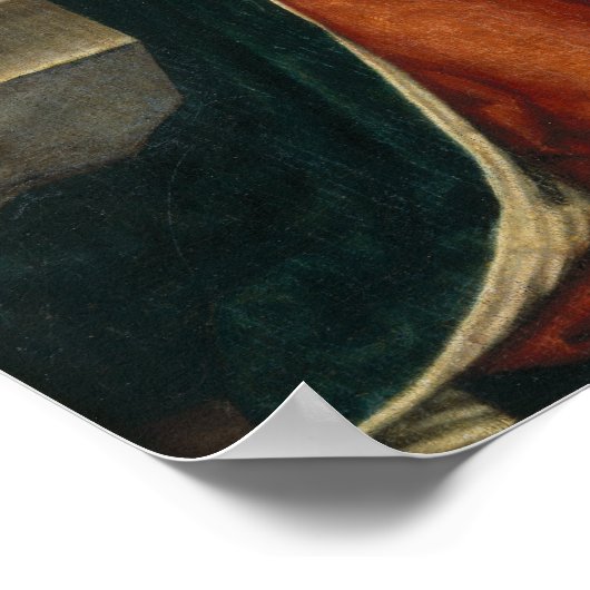 Poster Sainte-Anne qui reçoit la Vierge (Coin)