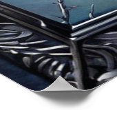 Poster Sainte Bible chrétienne Verse Matthieu 11:28-30 (Coin)