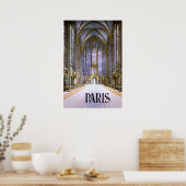 Poster Sainte-Chapelle à Paris (1900) (Cuisine)