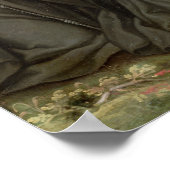 Poster Sainte Claire avec sa soeur, Agnes et Nonnes (Coin)