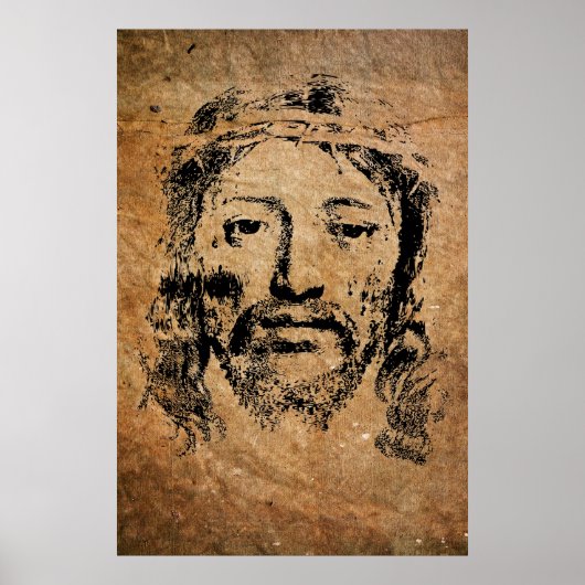 Poster Sainte Face de Jésus Christ (Devant)
