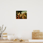 Poster Sainte Famille avec Saint Jean (Cuisine)