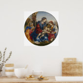 Poster Sainte Famille - Filippino Lippi - c1490 (Cuisine)
