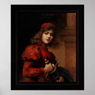 Poster Sainte Jeanne d'Arc par Paul de La Boulaye