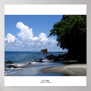 Poster Sainte-Lucie