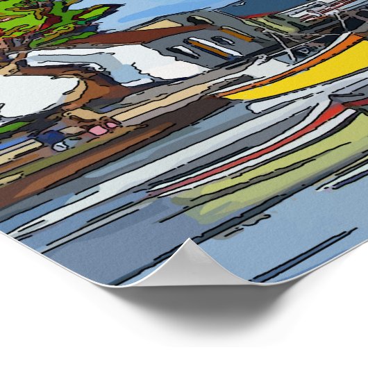 Poster Sainte-Lucie (Coin)