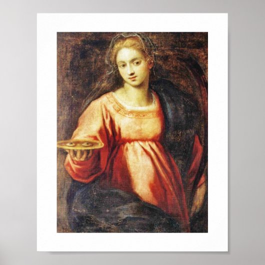 Poster Sainte-Lucie de Suède (Devant)