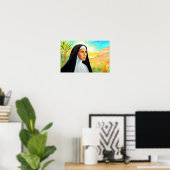 Poster Sainte Marianne Cope : Lumière de Compassion (Bureau à domicile)